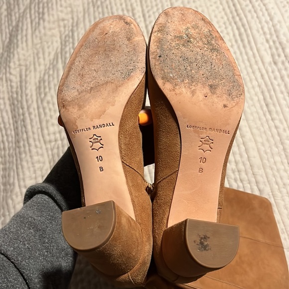 Loeffler Randall Brett Over The Knee Dress Boots, Dark Camel - Picture 4 of 11